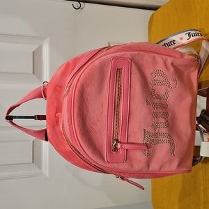 Juicy Couture Pink Lemonade Big Spender Backpack NWT